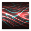 Neon Glitter Wave HD LWP Icon