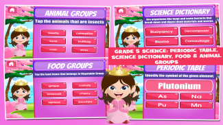 Princess Fifth Grade Games screenshot 3