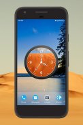 Desert Clock Live Wallpaper screenshot 1