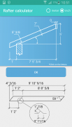 Rafter calculator screenshot 4