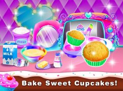 Game memasak anak-anak: membuat cupcake stiletto screenshot 0