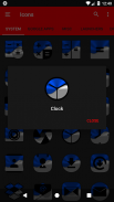 Half Light Blue Icon Pack Free screenshot 12