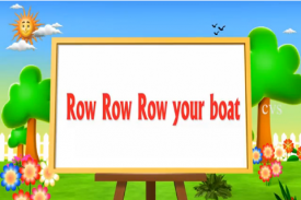 Kids Rhyme Row Row Your Boat screenshot 0