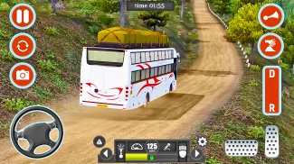 Modern offroad Bus Simulator 2021:New Mountain Bus screenshot 2