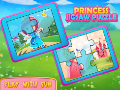 Pink Princess Puzzles Girls Games screenshot 2