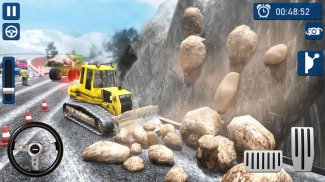 Snow Excavator: New construction games 2020 screenshot 0