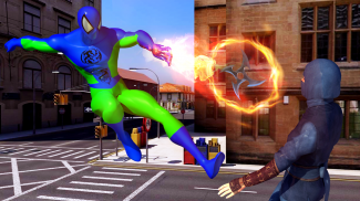 Ninja hero spider street game screenshot 0