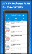 DTH Recharge plan for Tata Sky apps screenshot 1