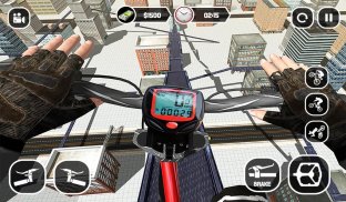 Rooftop Bicycle Stunt & Racing screenshot 10