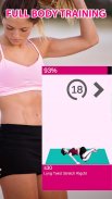 8 Minute Abs workout at home for women, six pack screenshot 8