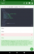 CSS Quiz screenshot 6