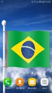 Brazil Flag Live Wallpaper 3D 2018 screenshot 3