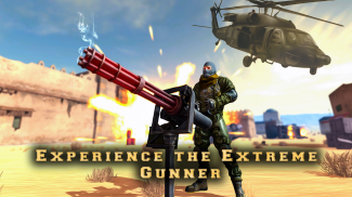 Desert Gunner Machine Gun Game screenshot 2