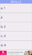 Alfabeto Braille español screenshot 0