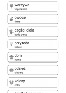 游玩和学习.。单词波兰语 - 词汇和游戏 screenshot 12
