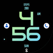 Daylight Stylish Watch Face screenshot 2