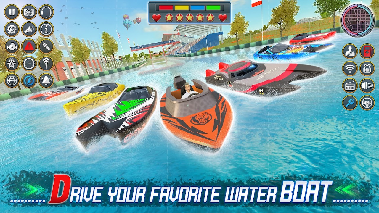 Doodle Speed Boat Stunt Race - Free Jet Ski Racing Game by 12