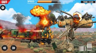 Train Vs Giant Pit Crash Games screenshot 4