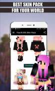 Girls Skins Pack for MCPE screenshot 2