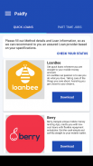 Paidfy - Personal & Payday Loans & Party Time Jobs screenshot 1