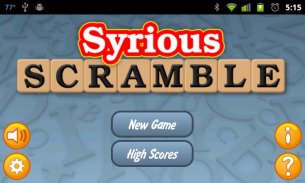 Syrious Scramble® Free screenshot 0