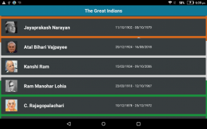 The Great Indians (Biography) screenshot 0