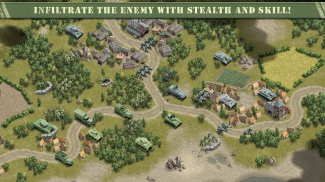 1944 Burning Bridges - a WW2 Strategy War Game screenshot 9