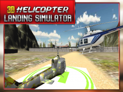 Helicóptero Landing simulador screenshot 3