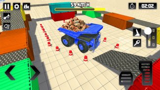 Dump Truck Parking Games screenshot 4