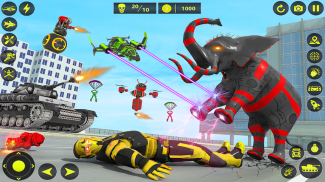 Army Tank Robot Car Games: screenshot 3