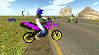 自行车骑士 - 警察追逐游戏 screenshot 2