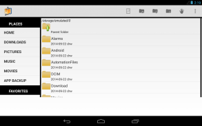 AndroZip™  파일 매니저 screenshot 0