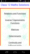 Class 12 Maths Solutions screenshot 0