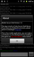 Mobile SSH (Secure Shell) screenshot 7