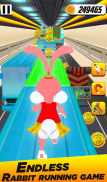 Bunny Runner: Subway Easter Bunny Run screenshot 2