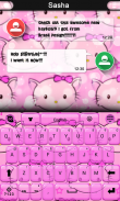 Hi Kitty GO Keyboard screenshot 0