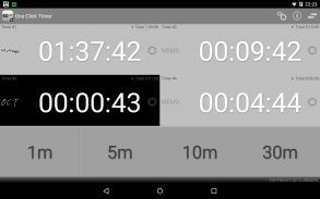 One Click Timer screenshot 1