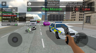 Police Car Driving Motorbike screenshot 2