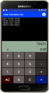 Hour Calculator Lite screenshot 0