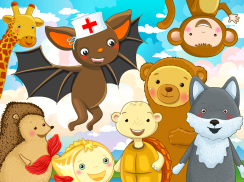 BAT VET! Doctor games for kids screenshot 2