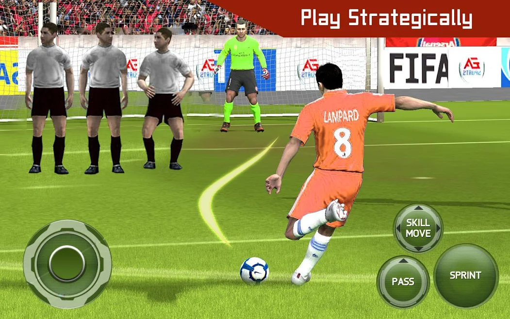 Play Football Pro - A Real Soccer Game - 3D For Android