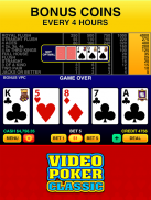 Video Poker Classic Free screenshot 1