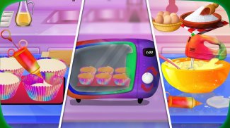 Unicorn Rainbow Bakery: Cook Cake, Donut & Cupcake screenshot 2