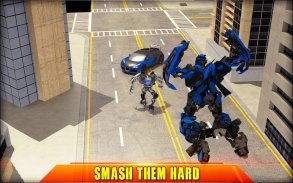 कार रोबोट रूपांतरण 18: रोबोट घोड़े का खेल screenshot 2