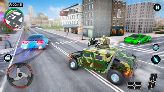 US Army Car Driver Crime Fight screenshot 3