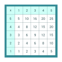 Math Table Test Icon