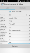 RCM Dimensionamento screenshot 2