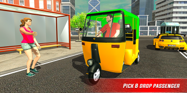 Real Rickshaw Driving Simulator-Tuk Tuk Games screenshot 4