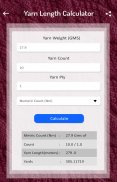 Yarn count and Cost Calculator screenshot 4
