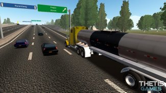Truck Simulator Europe 2 Free screenshot 2